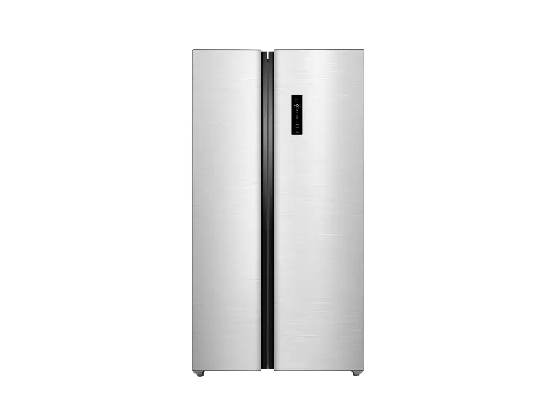 p635sbss side by side refrigerator-505l/17.83ft, sxs fridge-silver