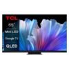 tcl 65" 4k qled google tv  with quantum dot& voice control-65c845-2022