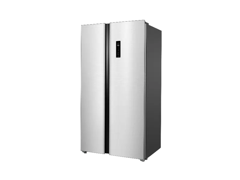 p635sbss side by side refrigerator-505l/17.83ft, sxs fridge-silver