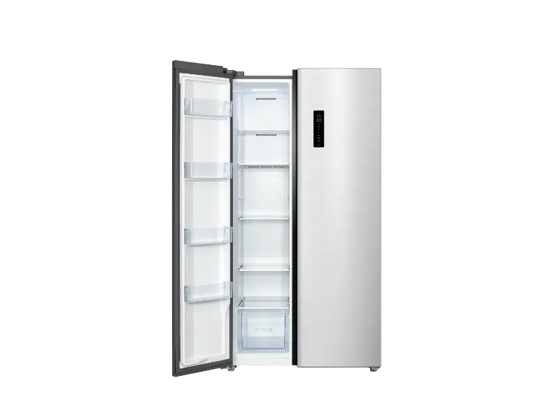 p635sbss side by side refrigerator-505l/17.83ft, sxs fridge-silver