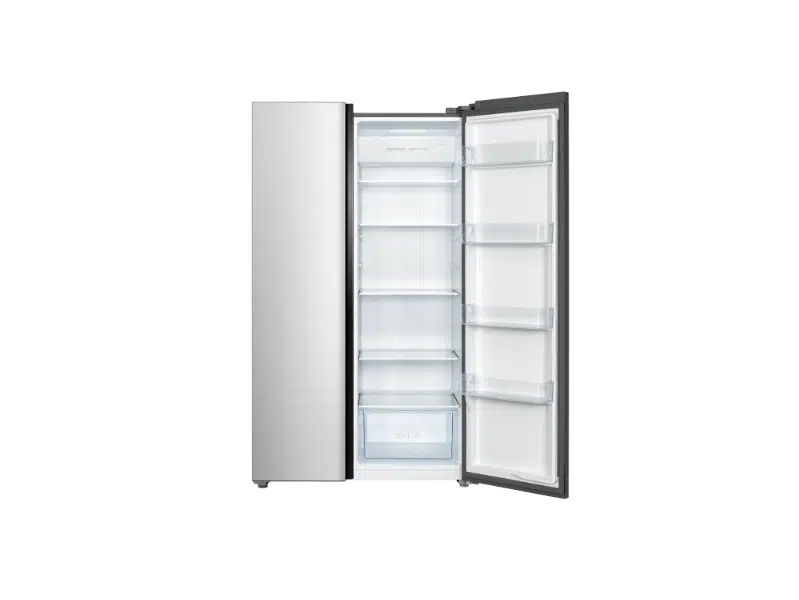 p635sbss side by side refrigerator-505l/17.83ft, sxs fridge-silver
