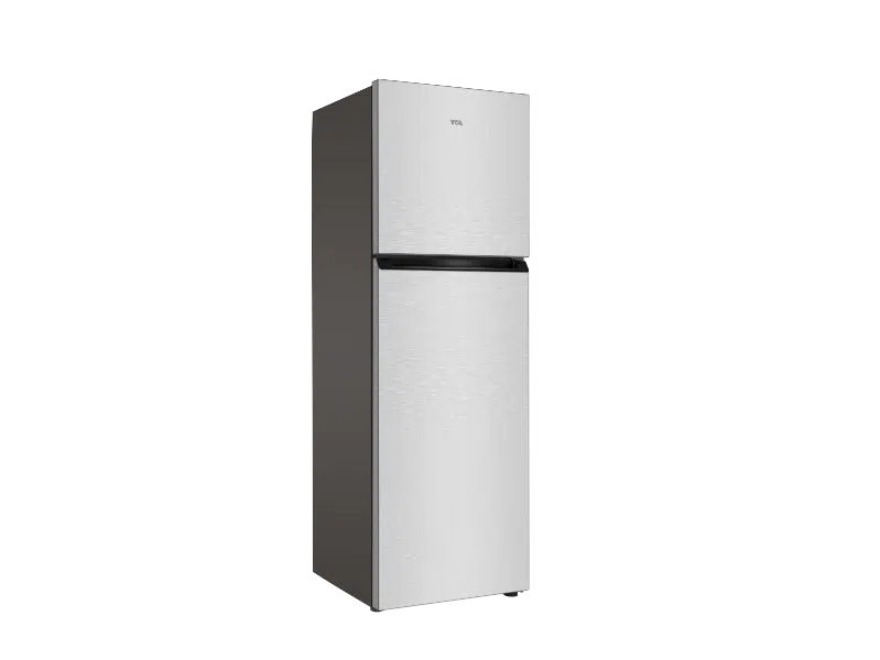 tcl p323tms 249l double door fridge-frost free